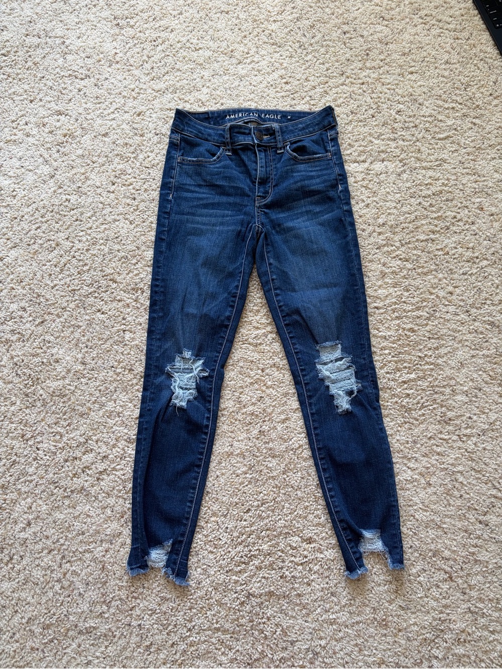 American Eagle Hi-Rise Jegging Crop Jeans